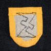 Flemish DM-ZB or Luftwaffe NSKK 'Wolfsangel' Volunteer Shield - Image 2