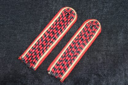 (NSB) Weerafdeling (WA) Shoulderboards for the ranks of Vaandrig, Kompaan, Opperkompaan