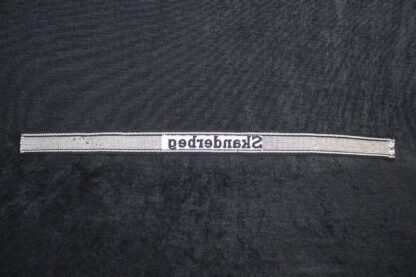 Waffen-SS Skanderbeg Cufftitle 1st Albanian - Image 2