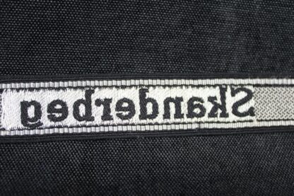 Waffen-SS Skanderbeg Cufftitle 1st Albanian - Image 4