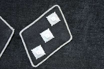 SS-SD ‘Sicherheitsdienst’ Untersturmführer collar tab set - Image 5