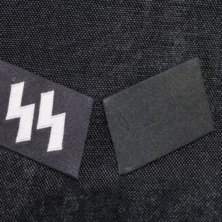 Waffen-SS Bevo collar tab set