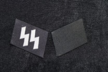 Waffen-SS Bevo collar tab set