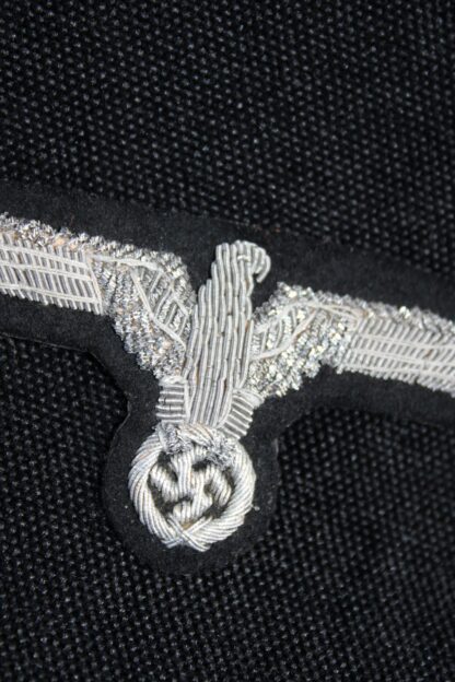 Belgian made Waffen-SS Officers Sleeve Eagle bullion wire - Image 2