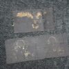 Belgian made Waffen-SS M43 cap skulls & eagle (Damaged) - Image 2