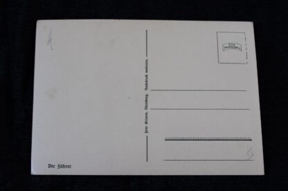 Autographed AH postcard - Image 4