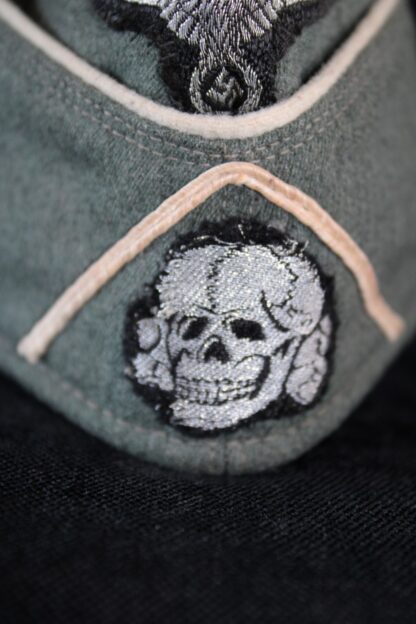 Waffen-SS Officers M40 Overseas cap ‘Schiffchen’ - Image 7