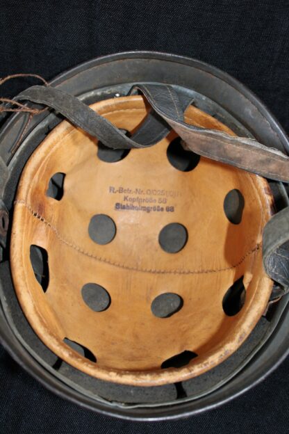 M38 German Fallschirmjäger paratrooper combat helmet ckl68 - Image 9