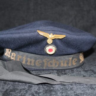 Kriegsmarine Tellermütze "Marineschule Kiel"