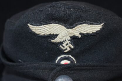 Rare Luftwaffe Hermann Göring Panzer Division EM/NCO M43 Field Cap - Image 6