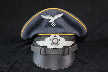 German Luftwaffe EM/NCO Visor Cap - Image 2