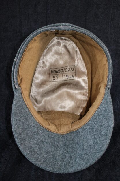 Wehrmacht / Heer M43 EM/NCO combat field service cap Rbn.Nr / 1944 - Image 8