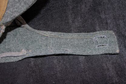 Wehrmacht / Heer M43 EM/NCO combat field service cap Rbn.Nr / 1944 - Image 11