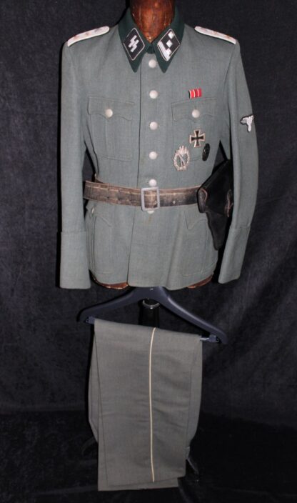 Waffen-SS Officers Tunic & Trousers SS-Hauptsturmführer - Image 2