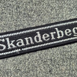 Waffen-SS Skanderbeg Cufftitle 1st Albanian