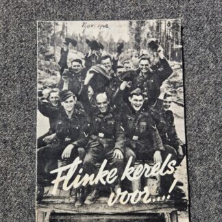 Dutch SS Recruitment brochure “Flinke kerels voor…!”