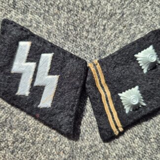 Waffen-SS Hauptscharführer Collar Tab Pair