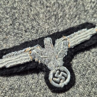 Waffen-SS Officers Sleeve Eagle bullion wire worn condition