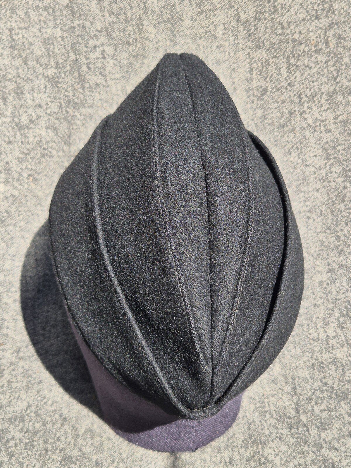 German WW2 Waffen-SS Panzer overseas cap ‘Schiffchen’ - Image 4
