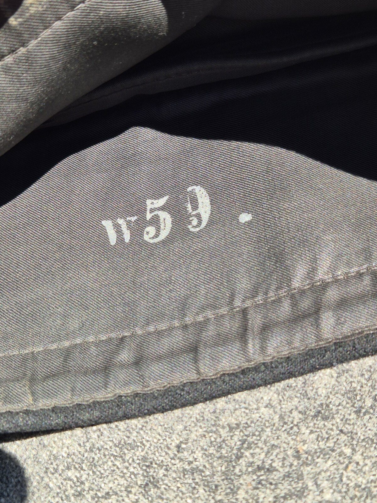 German WW2 Waffen-SS Panzer overseas cap ‘Schiffchen’ - Image 7