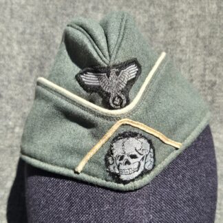 Waffen-SS Officers M40 Overseas cap ‘Schiffchen’
