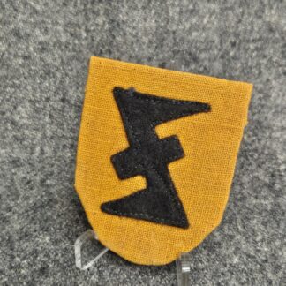 Flemish DM-ZB or Luftwaffe NSKK 'Wolfsangel' Volunteer Shield