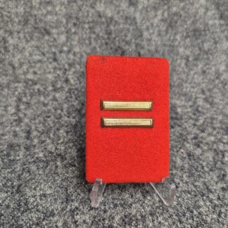 (NSB) Weerafdeling (WA) Collar tab for the rank of Wachtmeester.