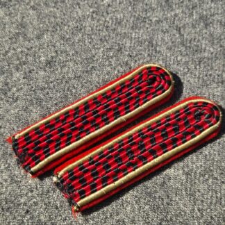 (NSB) Weerafdeling (WA) Shoulderboards for the ranks of Vaandrig, Kompaan, Opperkompaan