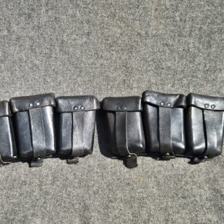 Matching pair of K98 ammunition pouches marked KVZ 1943